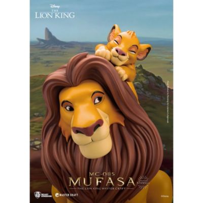 Beast Kingdom Mufasa and Simba Master Craft Limited Edition Figurine, The Lion King