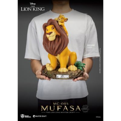 Beast Kingdom Mufasa and Simba Master Craft Limited Edition Figurine, The Lion King