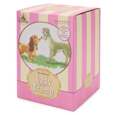 Lady and the Tramp Musical Snow Globe