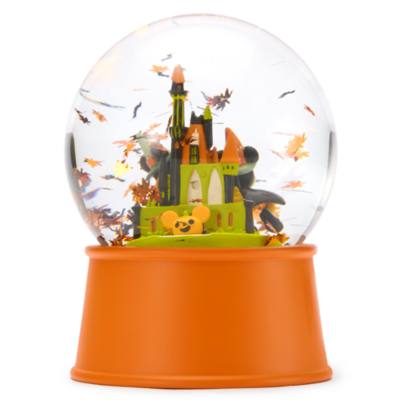 Mickey and Minnie Mouse Halloween Snow Globe