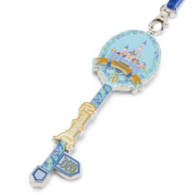 Sleeping Beauty Castle Disneyland Resort 70th Anniversary Key Ornament