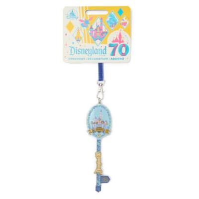 Sleeping Beauty Castle Disneyland Resort 70th Anniversary Key Ornament