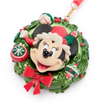 Minnie Mouse Wreath Ornament