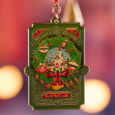 Disney Castle Metal Ornament