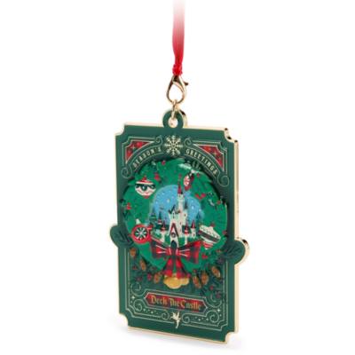Disney Castle Metal Ornament