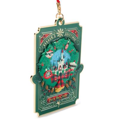 Disney Castle Metal Ornament