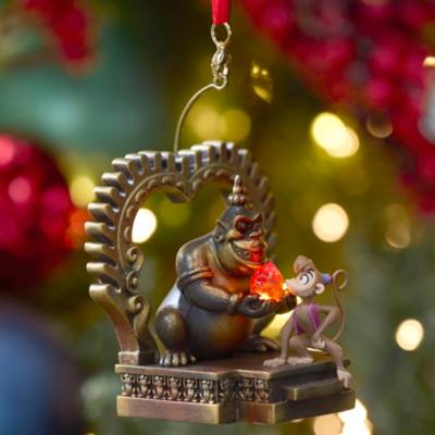 Abu Light-Up Living Magic Sketchbook Ornament, Aladdin