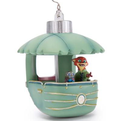 Judy Hopps and Nick Wilde Gondola Light-Up Living Magic Sketchbook Ornament, Zootropolis
