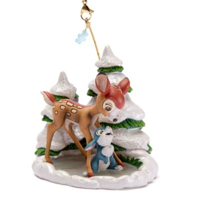 Bambi and Thumper Winter Sketchbook Ornament, Bambi