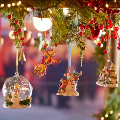 Winnie the Pooh and Piglet Winter Sketchbook Ornament