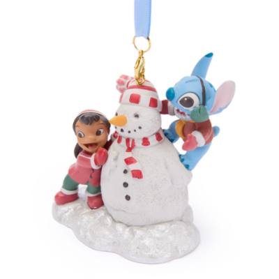 Lilo and Stitch Winter Sketchbook Ornament, Lilo & Stitch