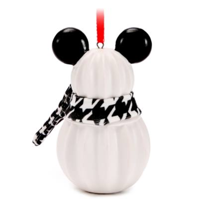 Mickey Mouse Snowman Ornament