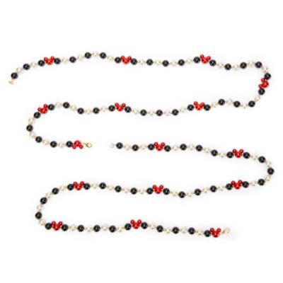 Mickey Mouse Icon Black and White Garland