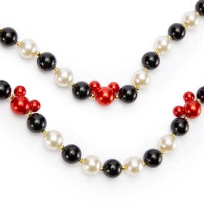 Mickey Mouse Icon Black and White Garland