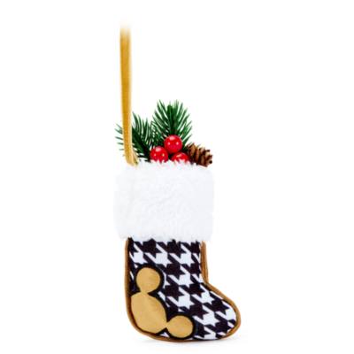 Mickey Mouse Dogtooth Stocking Ornament