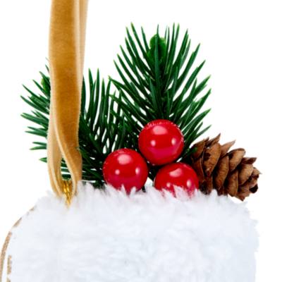 Mickey Mouse Dogtooth Stocking Ornament