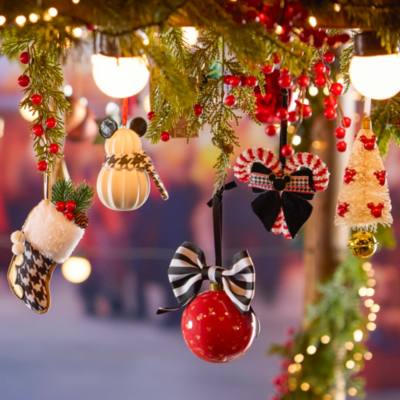 Mickey Mouse Dogtooth Stocking Ornament