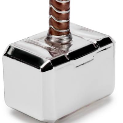 Adorno cristal martillo Thor