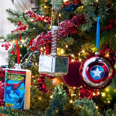 Adorno cristal martillo Thor