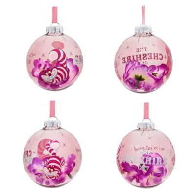 Alice in Wonderland Festive Bauble Set