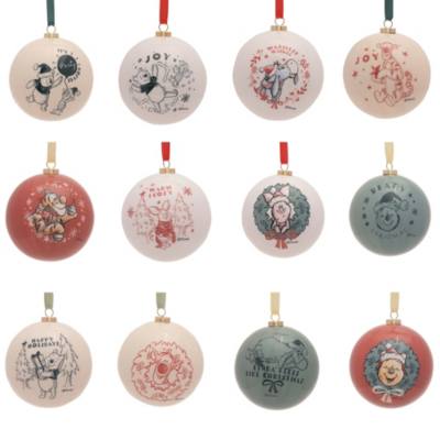 Winnie the Pooh and Friends Festive Bauble Set