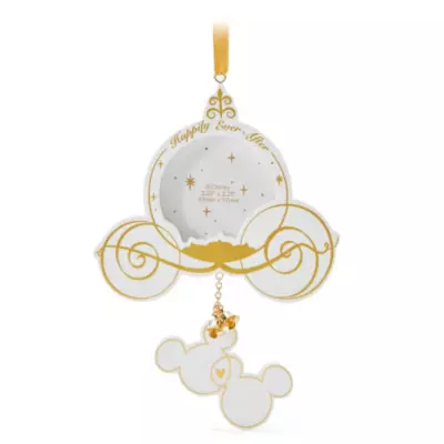 Decorazione portafoto carrozza di Topolino e Minni