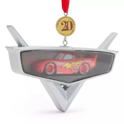 Disney Pixar Cars 20th Anniversary Logo Ornament