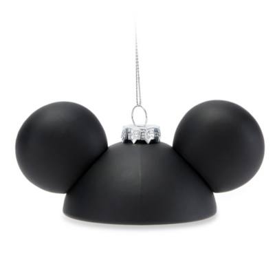 Mickey Mouse Club - Mouseketeer Hut mit Ohren - Dekorationsst&uuml;ck aus Glas