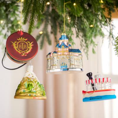 Jungle Cruise Boat Glass Ornament, Disneyland