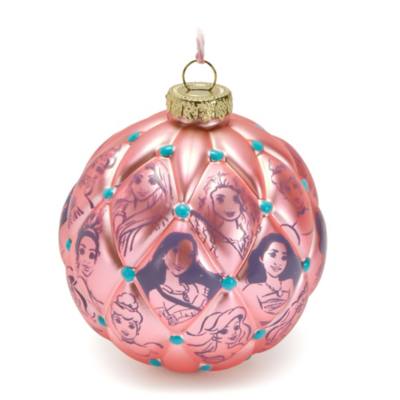 Decorazione a sfera in vetro delle Principesse Disney