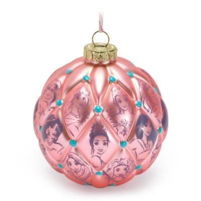 Decorazione a sfera in vetro delle Principesse Disney