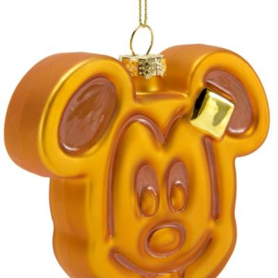 D&eacute;coration Mickey en gaufre en verre, Disneyland