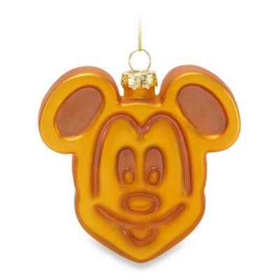 D&eacute;coration Mickey en gaufre en verre, Disneyland