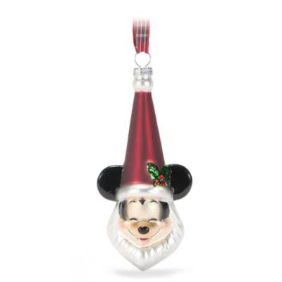 Mickey Mouse Santa Hat Ornament