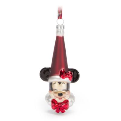 Minnie Mouse Mrs. Claus Ornament