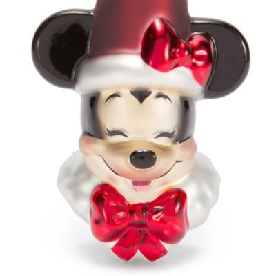 Minnie Mouse Mrs. Claus Ornament