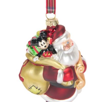Mickey Mouse Santa Claus Ornament