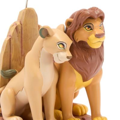 Der K&ouml;nig der L&ouml;wen - Simba und Nala - Dekorationsst&uuml;ck mit Figuren