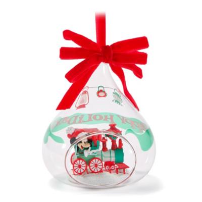 Mickey Mouse Glass Dome Ornament