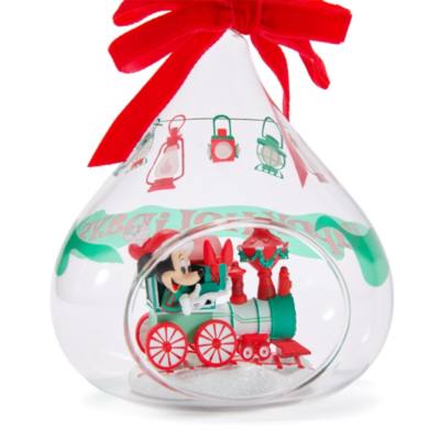 Mickey Mouse Glass Dome Ornament