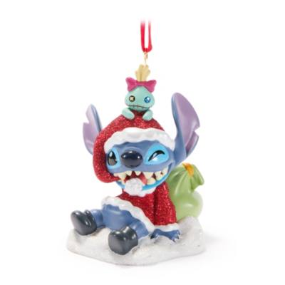 Stitch and Scrump Christmas Ornament, Lilo & Stitch