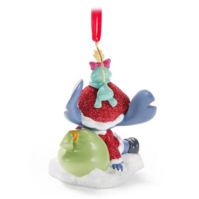 Stitch and Scrump Christmas Ornament, Lilo & Stitch
