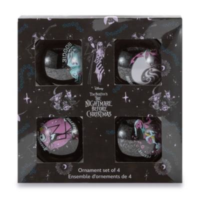 Tim Burton&rsquo;s The Nightmare Before Christmas Bauble Set