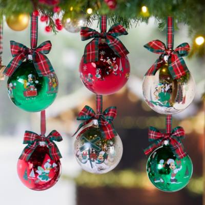 Mickey Mouse & Friends Festive Bauble Set
