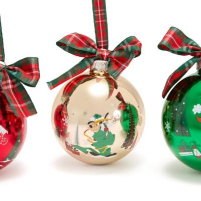 Mickey Mouse & Friends Festive Bauble Set