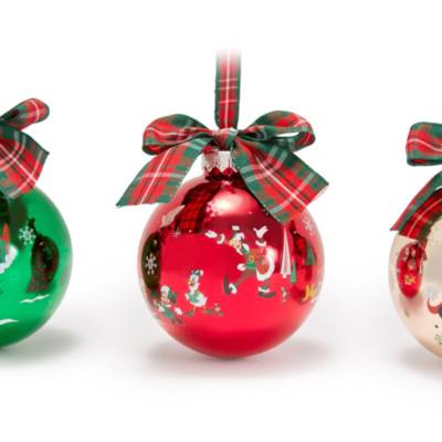 Mickey Mouse & Friends Festive Bauble Set