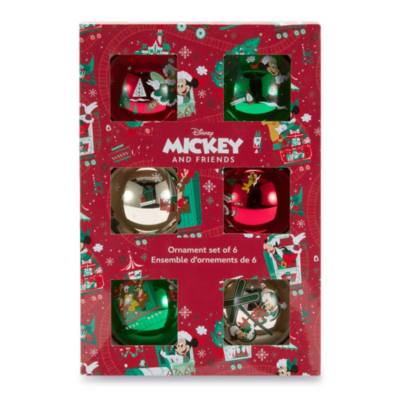 Mickey Mouse & Friends Festive Bauble Set