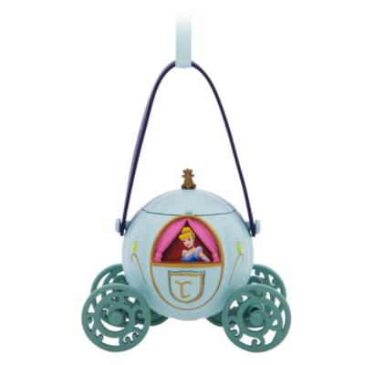 Pumpkin Coach Light-Up Popcorn Bucket Ornament, Cinderella