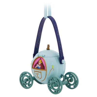 Pumpkin Coach Light-Up Popcorn Bucket Ornament, Cinderella
