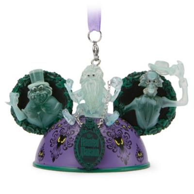 Hitchhiking Ghosts Light-Up Ears Hat Ornament, The Haunted Mansion
